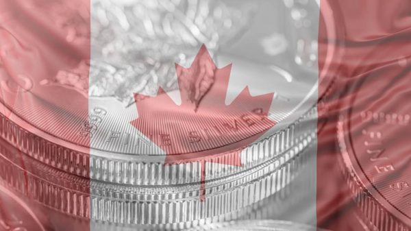 Silver price today in Canada Thursday 8-1-2026