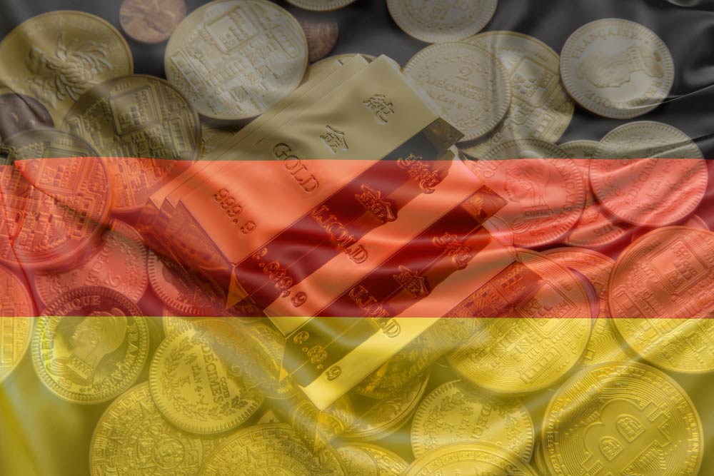 Gold price today in Germany Friday 9-1-2026